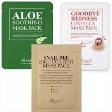 Алоэ, Улитка Набор x3 шт. Benton Goodbye Redness
Алоэ, Улитка Набор x3 шт. Benton Goodbye Redness