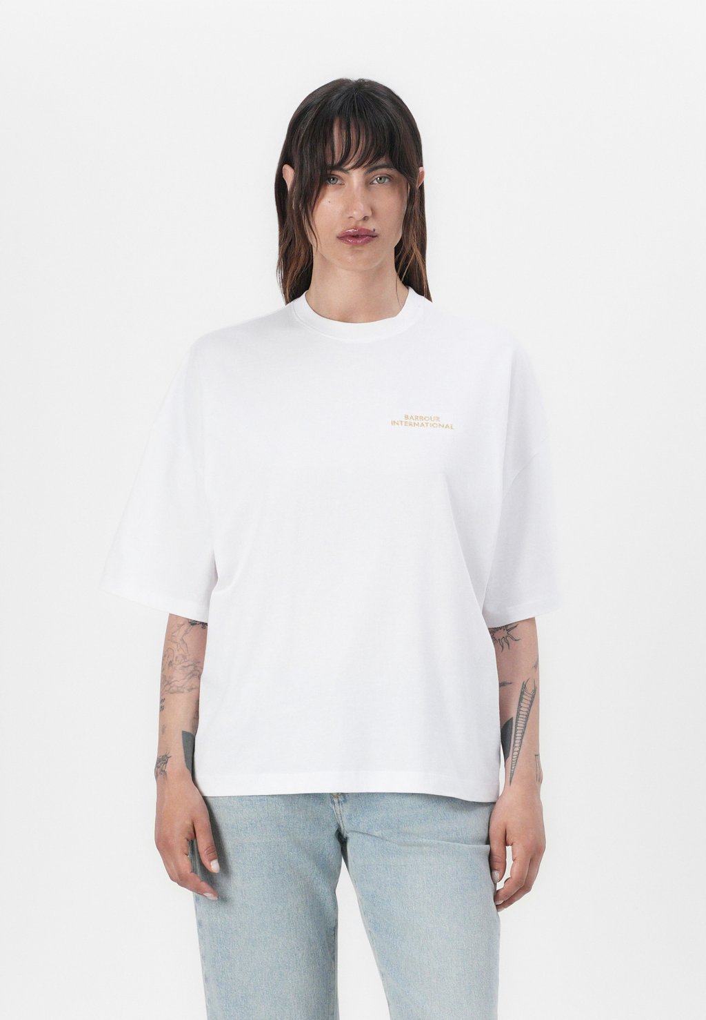 Футболка с принтом PALMA Barbour International, белый 
Футболка с принтом PALMA Barbour International, белый