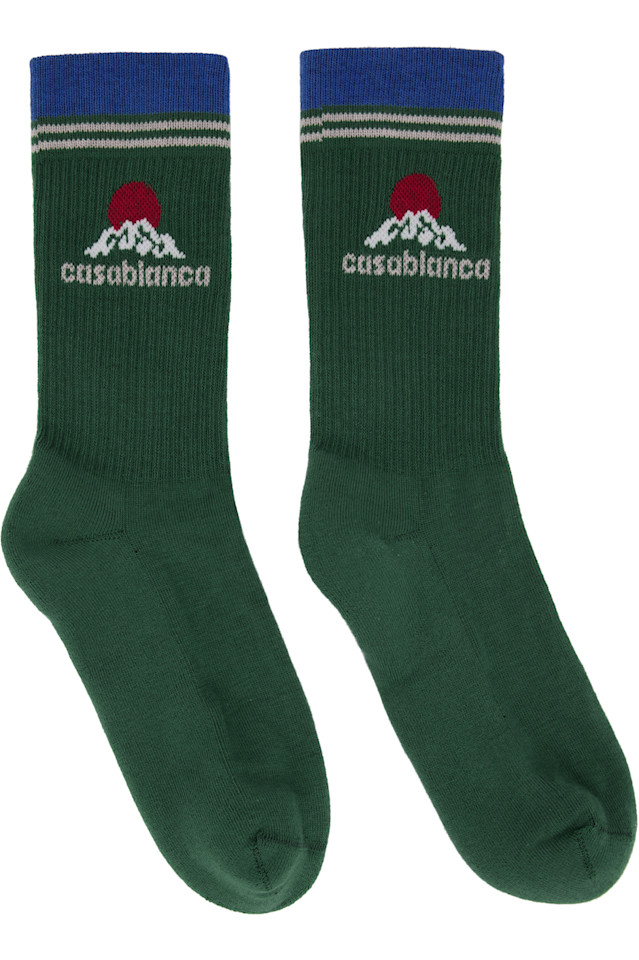 Носки Montagne Casablanca, зеленый 
Носки Montagne Casablanca, зеленый