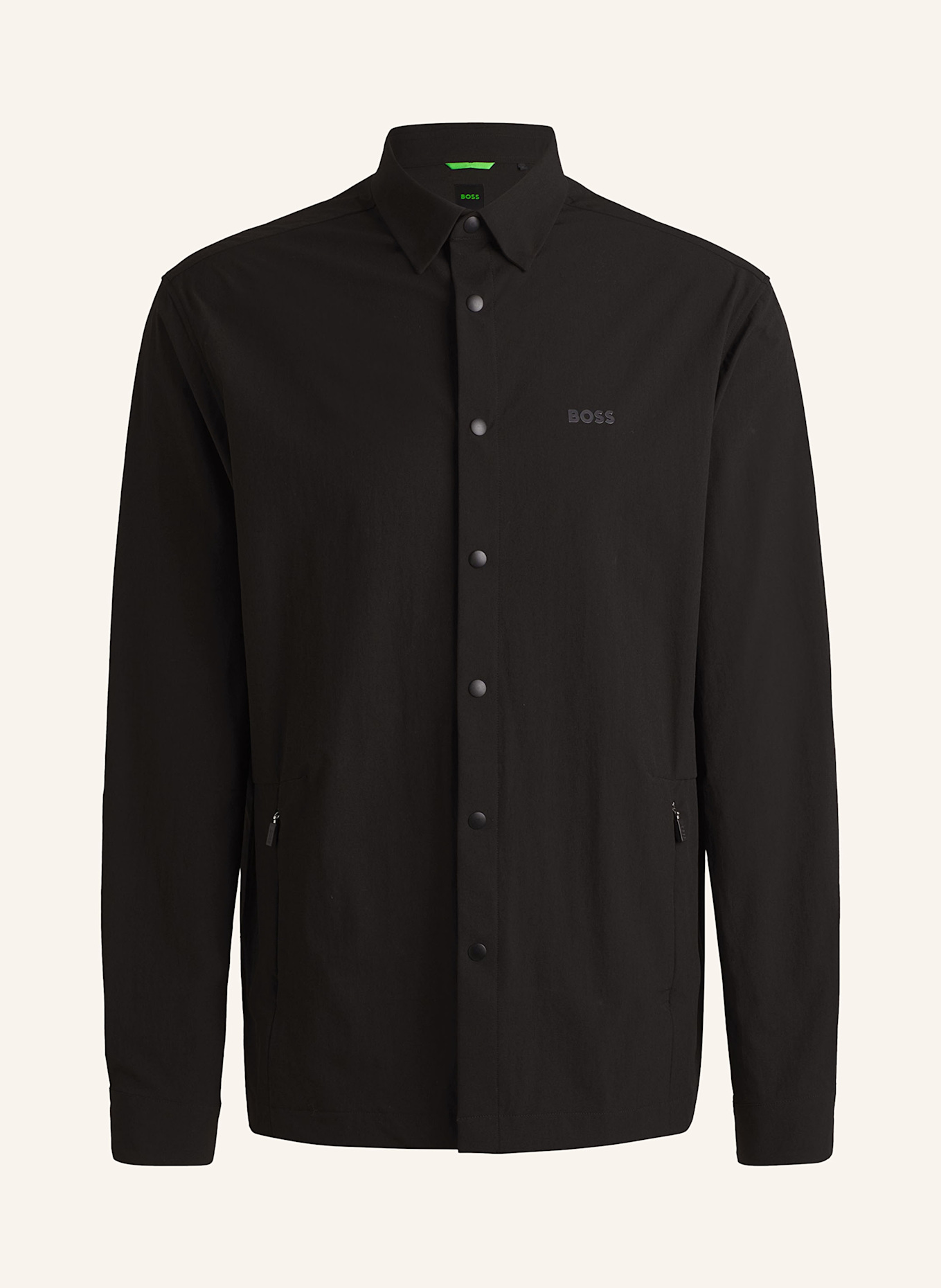 Рубашка свободного покроя Boss, черный
Рубашка свободного покроя Boss, черный