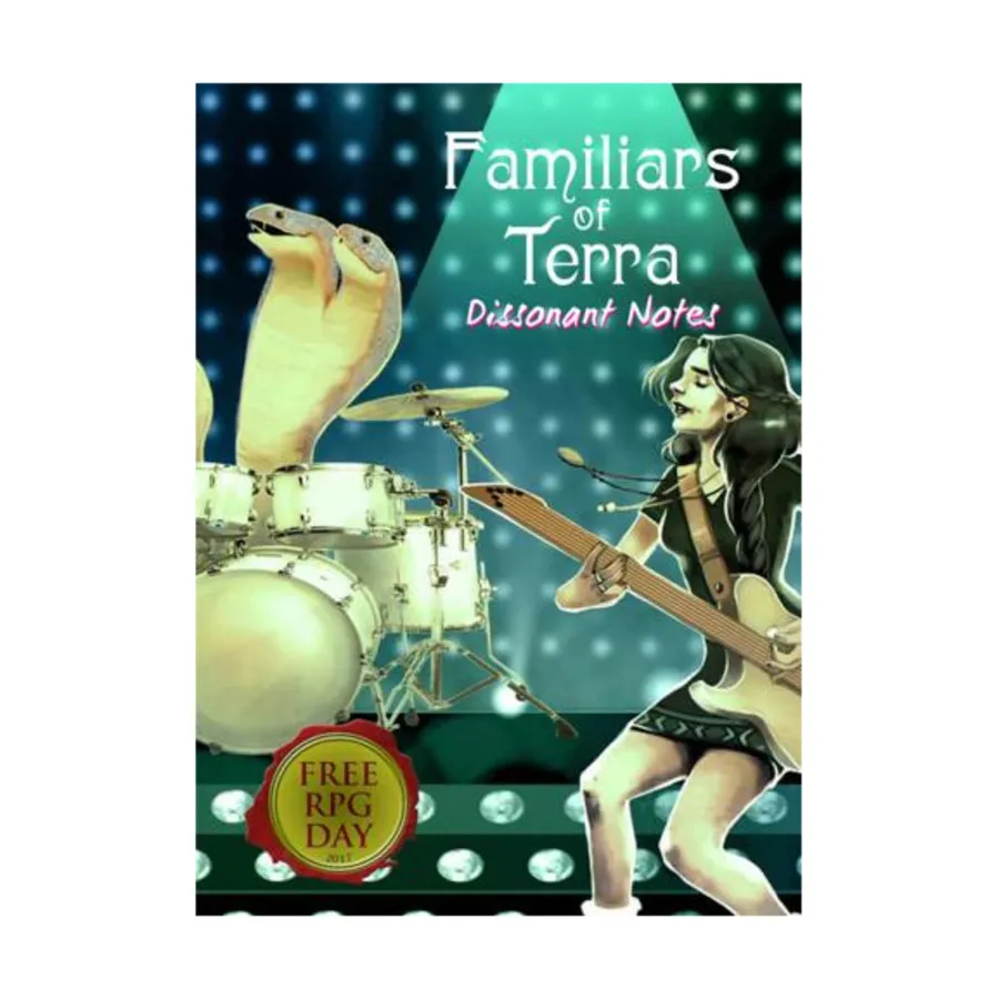 Familiars of Terra - Dissonant Notes (Free RPG Day 2017), Witch, мягкая обложка
Familiars of Terra - Dissonant Notes (Free RPG Day 2017), Witch, мягкая обложка