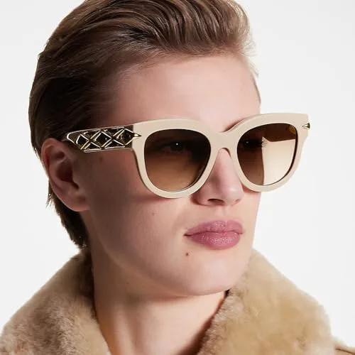 Модные солнцезащитные очки «кошачий глаз» в крупной оправе с широкими дужками, винтажные, премиум-класса, с защитой от УФ-излучения UV400 MTZJH, Champagne
Модные солнцезащитные очки «кошачий глаз» в крупной оправе с широкими дужками, винтажные, премиум-класса, с защитой от УФ-излучения UV400 MTZJH, Champagne