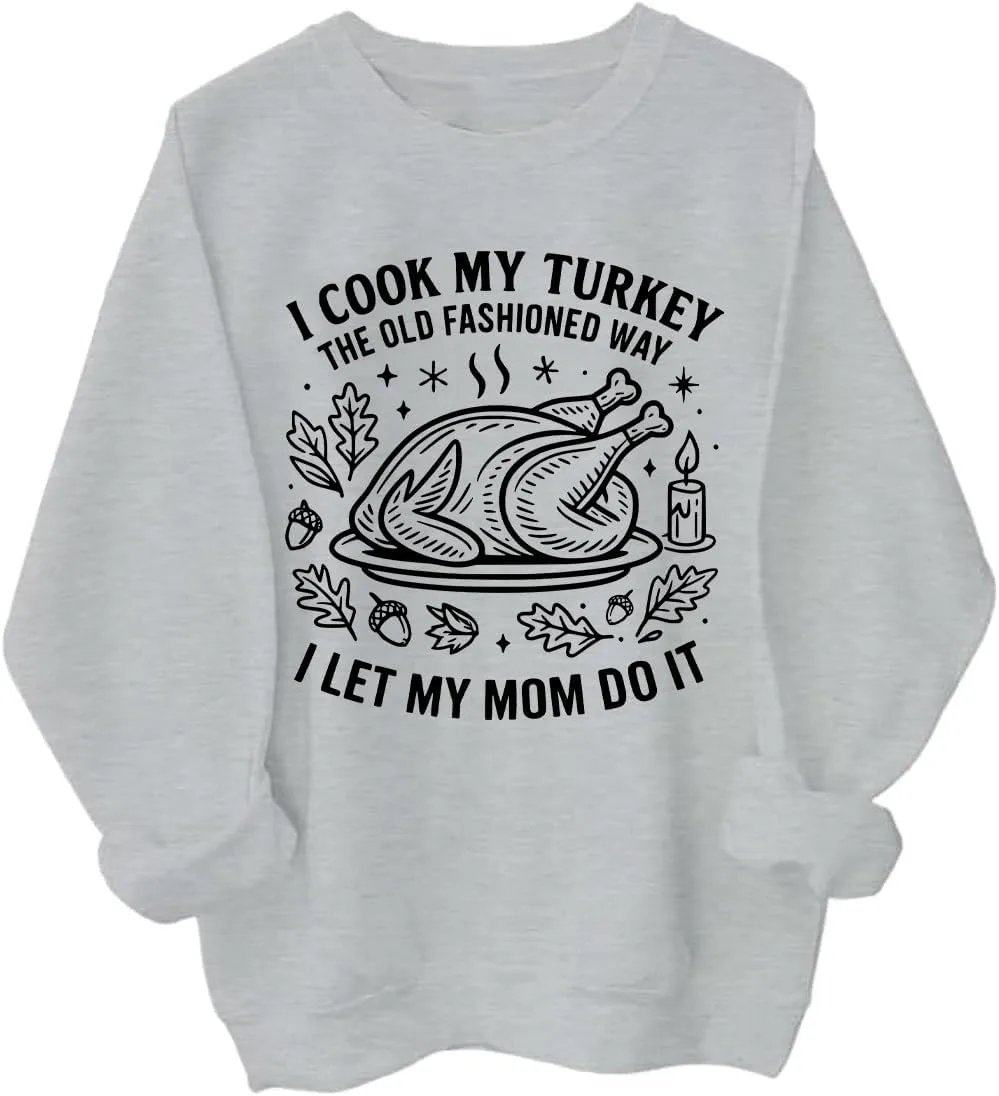 Толстовка с капюшоном I Cook My Turkey The Old Fashioned Way I Let My Mom Do It Exosea
Толстовка с капюшоном I Cook My Turkey The Old Fashioned Way I Let My Mom Do It Exosea
