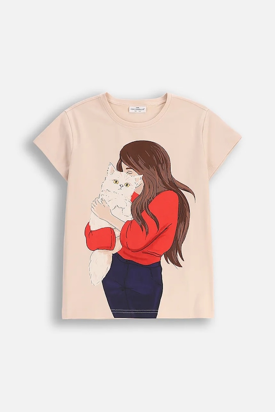 Детская футболка Coccodrillo, бежевый
Детская футболка Coccodrillo, бежевый