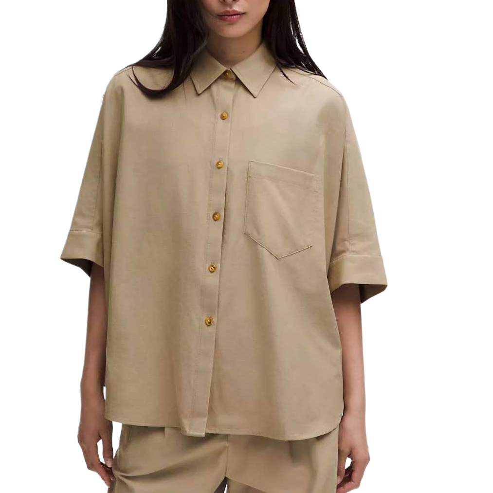 Женская рубашка LuluLinen Lululemon, Light Oak
Женская рубашка LuluLinen Lululemon, Light Oak