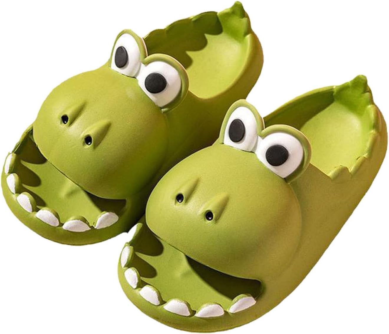 Женские шлепанцы с динозавром, милые тапочки с большой пастью для мужчин, забавные летние шлепанцы с динозавром, мягкие тапочки для душа для женщин, повседневная пляжная обувь унисекс Shjnfb, светло-зеленый
Женские шлепанцы с динозавром, милые тапочки с большой пастью для мужчин, забавные летние шлепанцы с динозавром, мягкие тапочки для душа для женщин, повседневная пляжная обувь унисекс Shjnfb, светло-зеленый