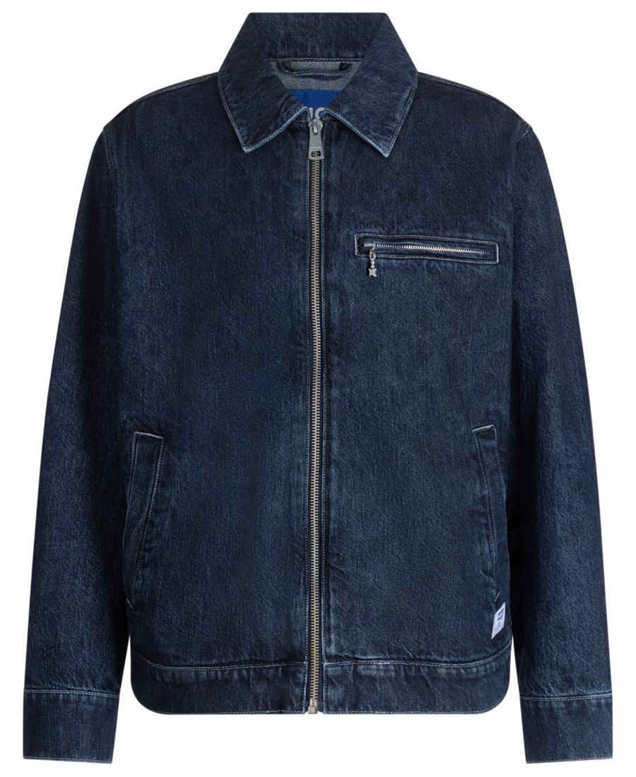 Мужская куртка на молнии Hugo Boss, Dark Blue Wash
Мужская куртка на молнии Hugo Boss, Dark Blue Wash