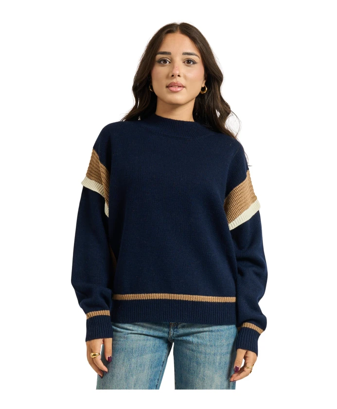 Пуловер MK021 Jijil, синий
Пуловер MK021 Jijil, синий