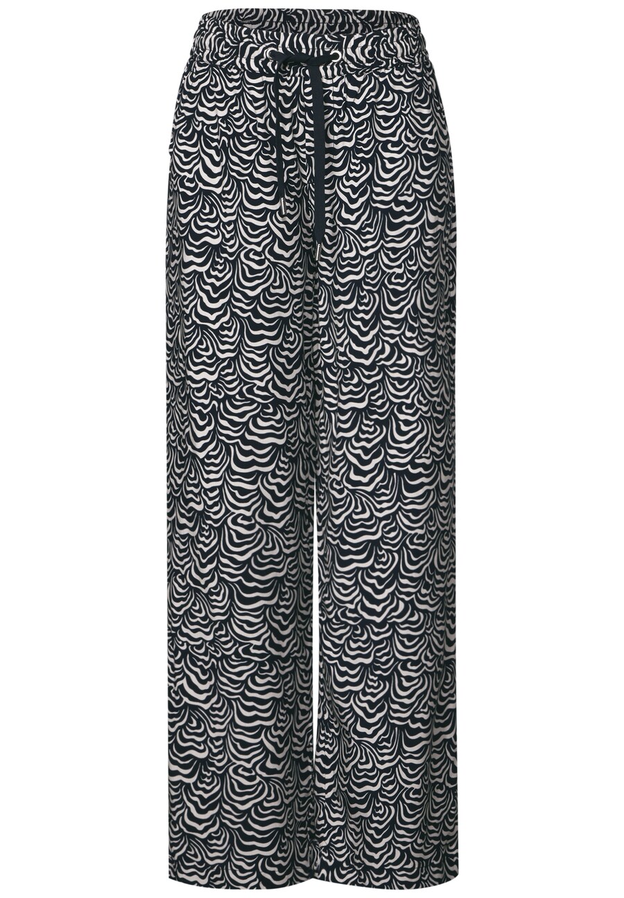 Брюки свободного кроя STREET ONE, темно-синий
Брюки свободного кроя STREET ONE, темно-синий