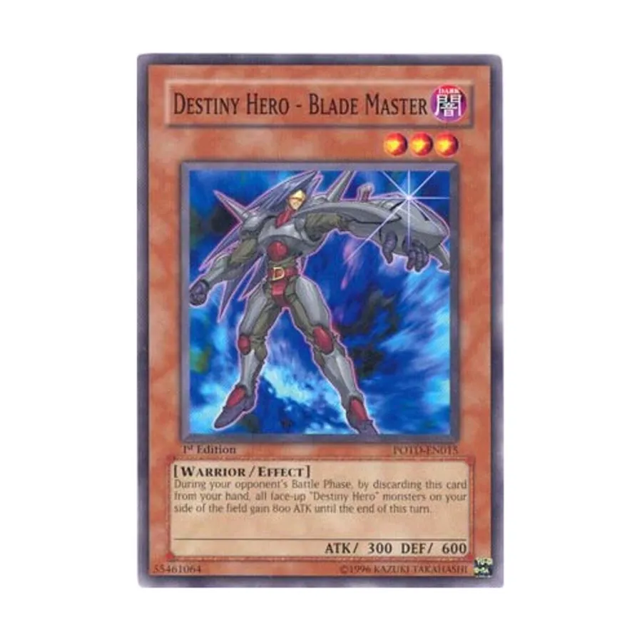 CCG Destiny Hero — Мастер клинка (обычный), Yu-Gi-Oh - Power of the Duelist - Singles
CCG Destiny Hero — Мастер клинка (обычный), Yu-Gi-Oh - Power of the Duelist - Singles