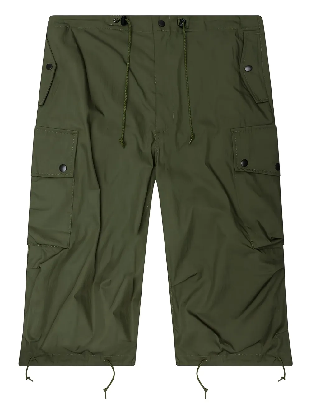 Шорты с карманами-карго и завязками Needles, зеленый
Шорты с карманами-карго и завязками Needles, зеленый