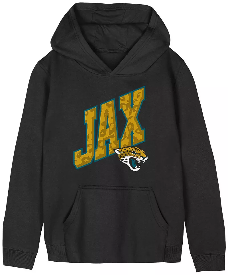 Одежда команды НФЛ, черный пуловер с капюшоном для маленьких детей Jacksonville Jaguars Team Spirit NFL Team Apparel
Одежда команды НФЛ, черный пуловер с капюшоном для маленьких детей Jacksonville Jaguars Team Spirit NFL Team Apparel