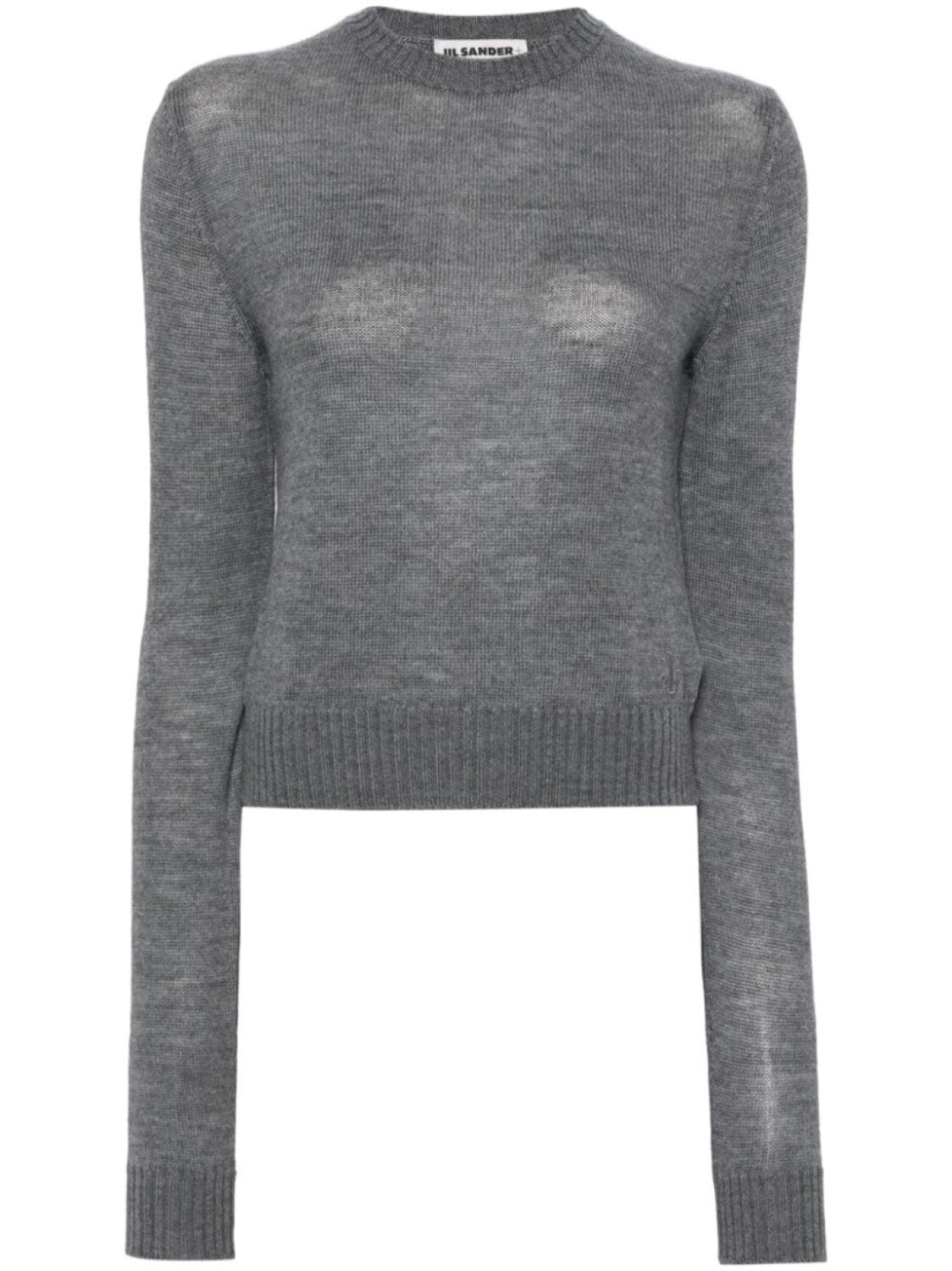 Jil Sander свитер с круглым вырезом, серый
Jil Sander свитер с круглым вырезом, серый
