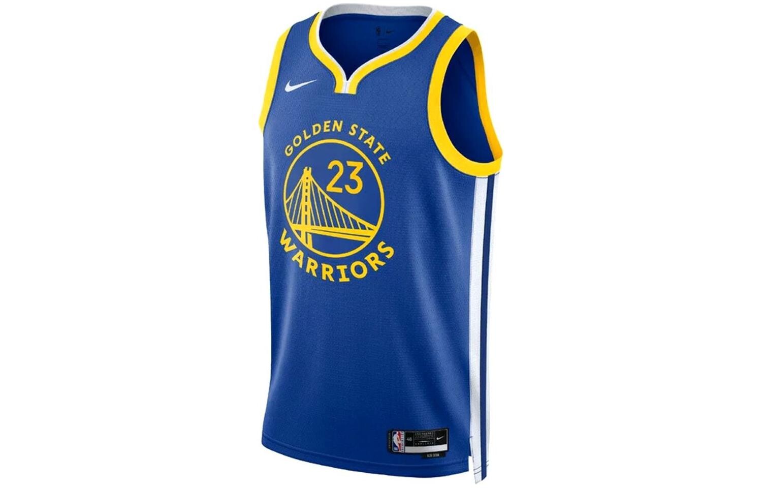 Мужская майка Nike с принтом, синий/желтый
Мужская майка Nike с принтом, синий/желтый