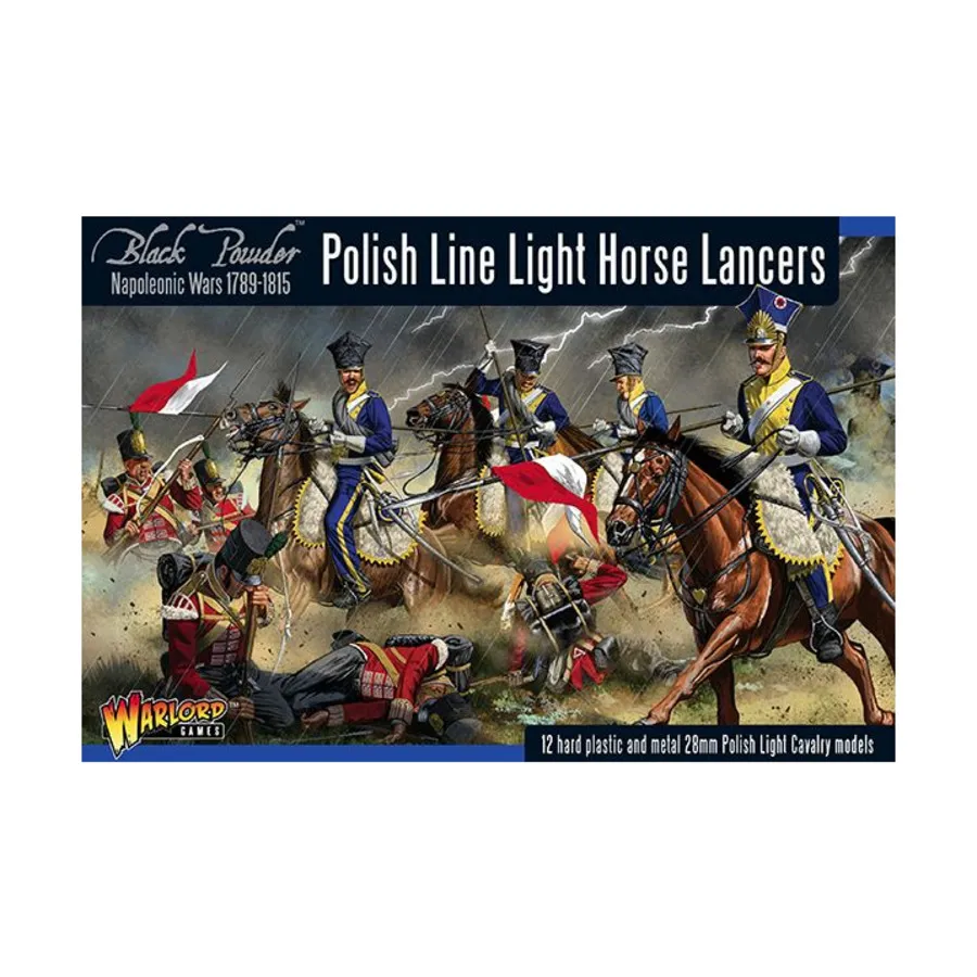 Польские линейные легкие кавалеристы, Black Powder - Napoleonic Wars 1789-1815 - French Empire (28mm)
Польские линейные легкие кавалеристы, Black Powder - Napoleonic Wars 1789-1815 - French Empire (28mm)