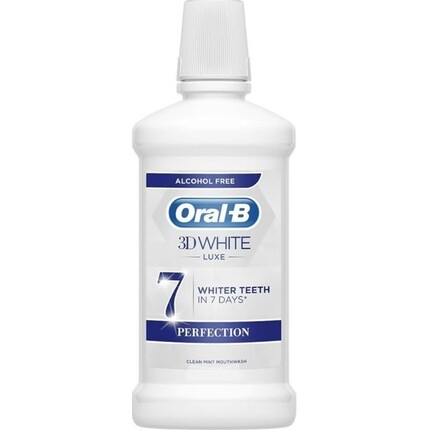 Oral-B Perfection отбеливающий ополаскиватель для рта 500 мл
Oral-B Perfection отбеливающий ополаскиватель для рта 500 мл