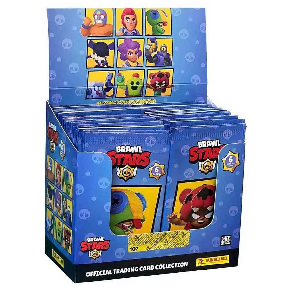 Набор из 50 бустеров Panini Brawl Stars 2, коллекционные карточки (на испанском языке), синий
Набор из 50 бустеров Panini Brawl Stars 2, коллекционные карточки (на испанском языке), синий