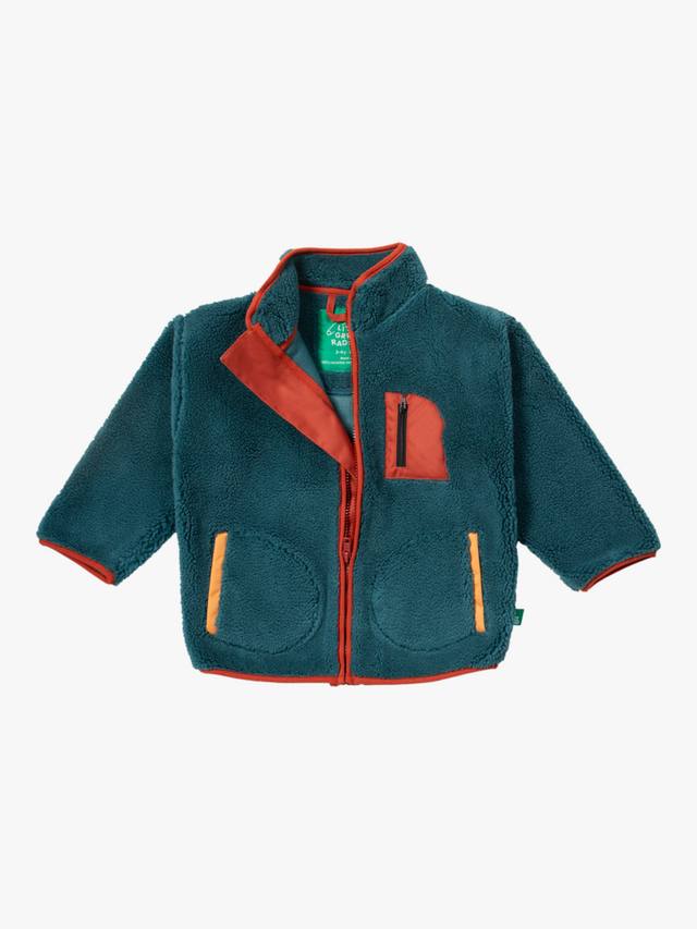 Детская флисовая куртка с молнией Little Green Radicals
Детская флисовая куртка с молнией Little Green Radicals