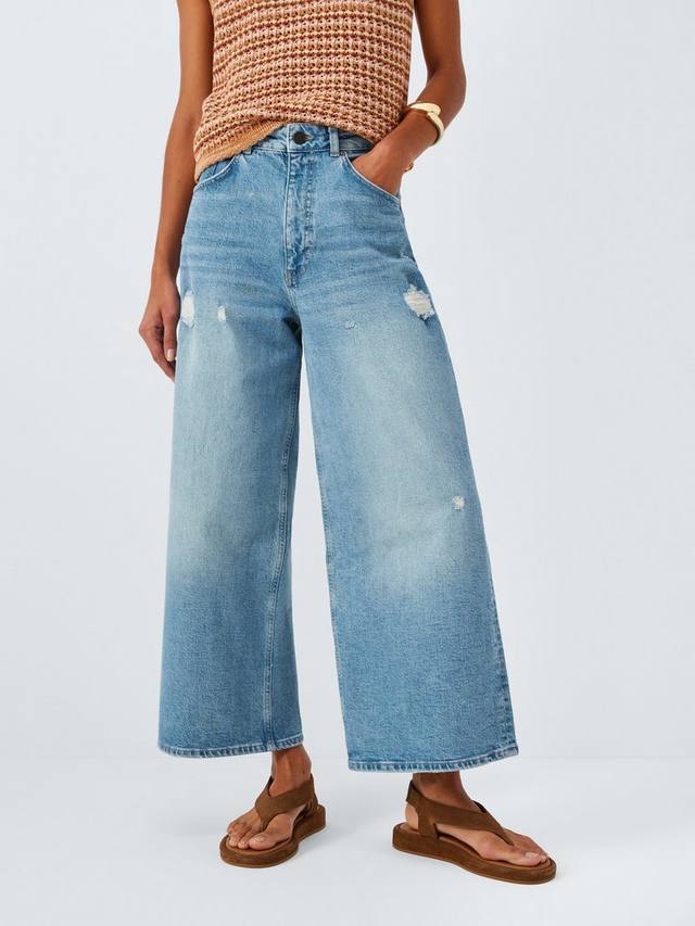 Westlake широкие укороченные джинсы с потертостями AND/OR, Blue
Westlake широкие укороченные джинсы с потертостями AND/OR, Blue