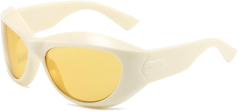 Солнцезащитные очки в панк-стиле 2027 года с широкой оправой для женщин и мужчин, ретро-очки, очки для активного отдыха, для занятий спортом и вождения MTZJH, Beige Yellow
Солнцезащитные очки в панк-стиле 2027 года с широкой оправой для женщин и мужчин, ретро-очки, очки для активного отдыха, для занятий спортом и вождения MTZJH, Beige Yellow