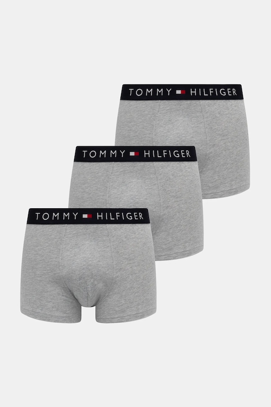 Боксеры 3 шт Tommy Hilfiger, серый 
Боксеры 3 шт Tommy Hilfiger, серый