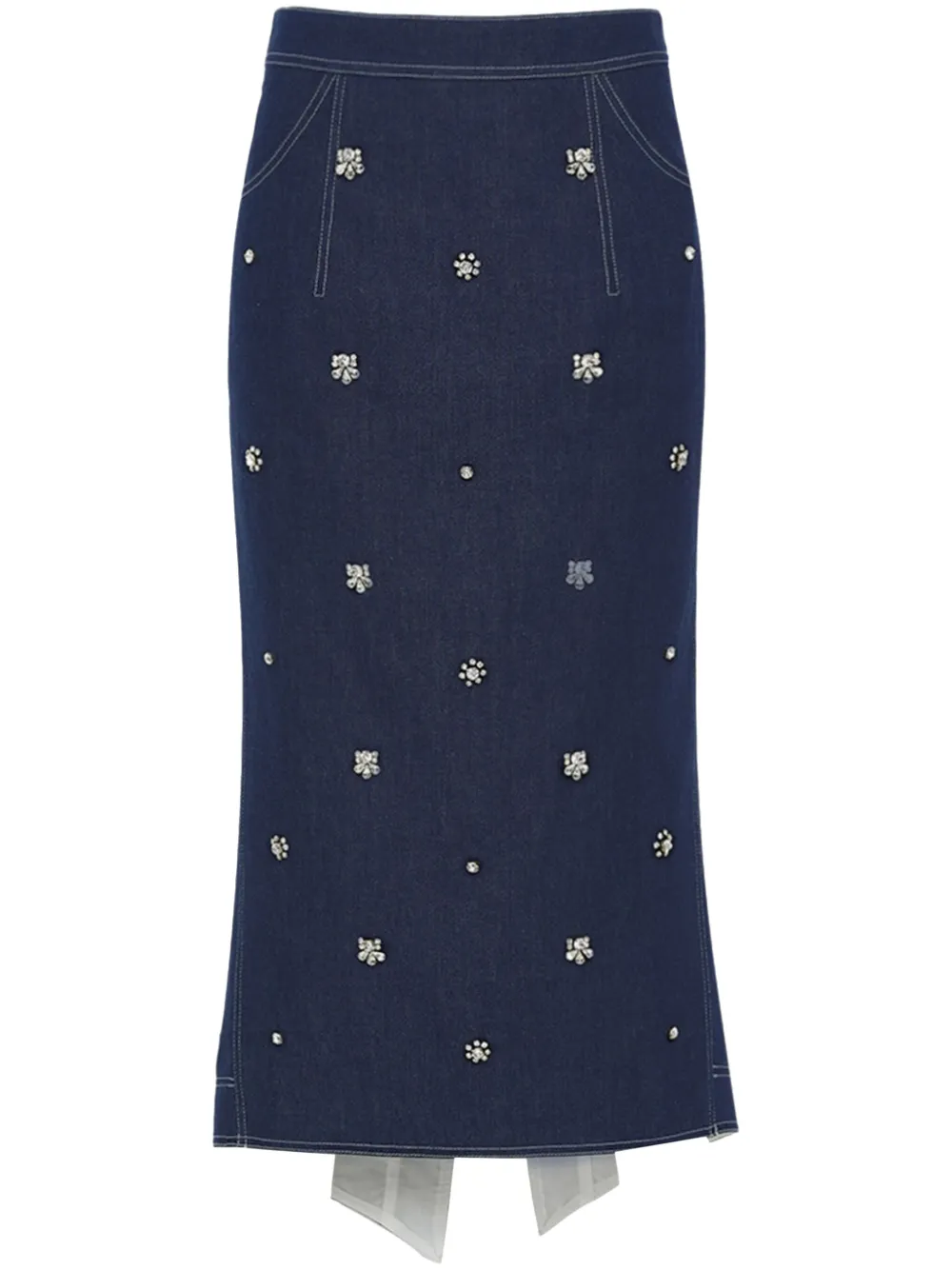 Юбка миди Sonia Huishan Zhang, синий
Юбка миди Sonia Huishan Zhang, синий