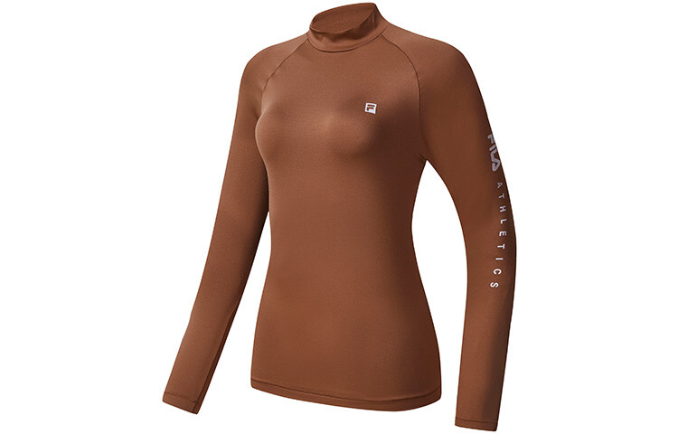 Футболка женская спортивная кожаная коричневая Fila
Футболка женская спортивная кожаная коричневая Fila