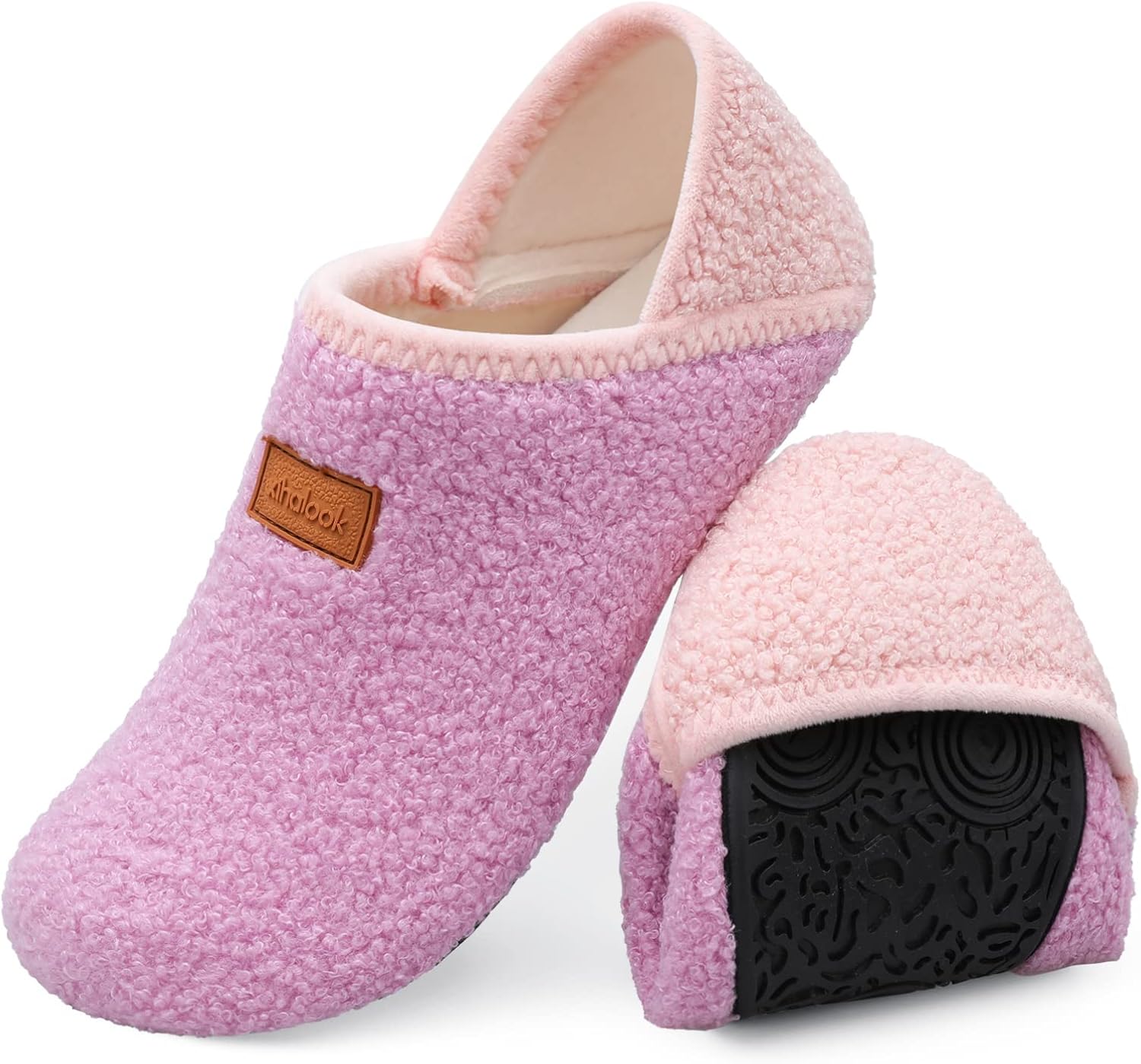 Домашние тапочки XIHALOOK для женщин и мужчин, уютные носочные тапочки с мягкой резиновой подошвой, для дома и улицы, фиолетовый
Домашние тапочки XIHALOOK для женщин и мужчин, уютные носочные тапочки с мягкой резиновой подошвой, для дома и улицы, фиолетовый