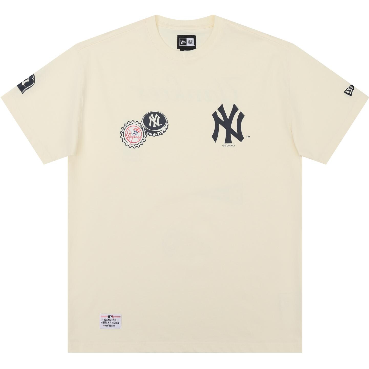 Футболка SS23 New York Yankees с круглым вырезом и принтом логотипа New Era, белый
Футболка SS23 New York Yankees с круглым вырезом и принтом логотипа New Era, белый