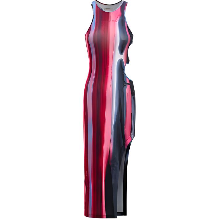 Feng Chen Wang Женское красное платье без рукавов
Feng Chen Wang Женское красное платье без рукавов