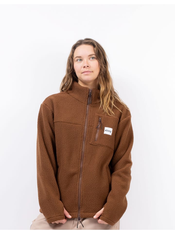 Флисовая куртка коричневого цвета eivy
Флисовая куртка коричневого цвета eivy
