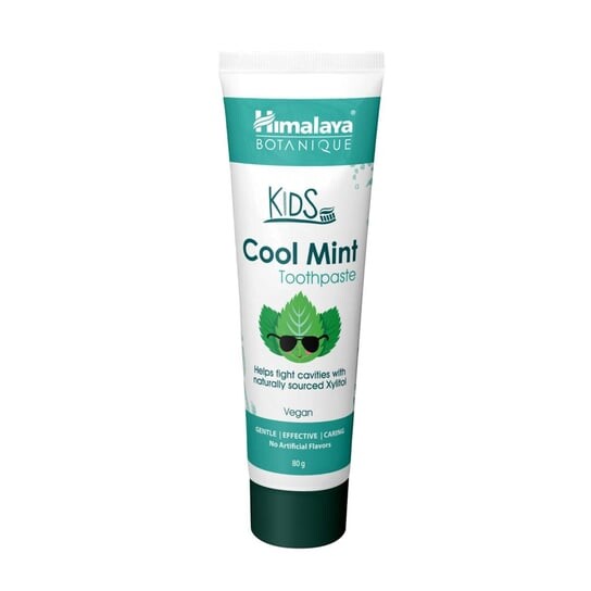Детская зубная паста Cool Mint, 80 г Himalaya, Botanique Kids
Детская зубная паста Cool Mint, 80 г Himalaya, Botanique Kids