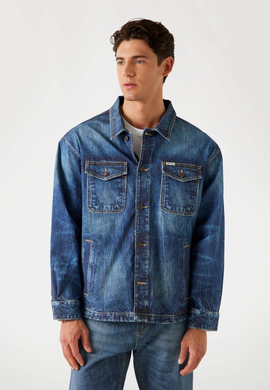 Куртка Guess Denim jacket, Blau/Blue
Куртка Guess Denim jacket, Blau/Blue