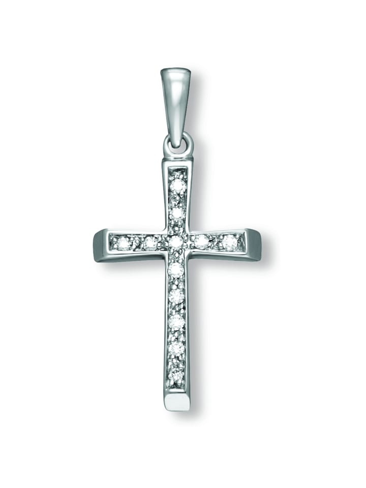 ONE ELEMENT Подвеска в виде креста с цирконием из белого золота 333 пробы с серебряным покрытием
ONE ELEMENT Подвеска в виде креста с цирконием из белого золота 333 пробы с серебряным покрытием