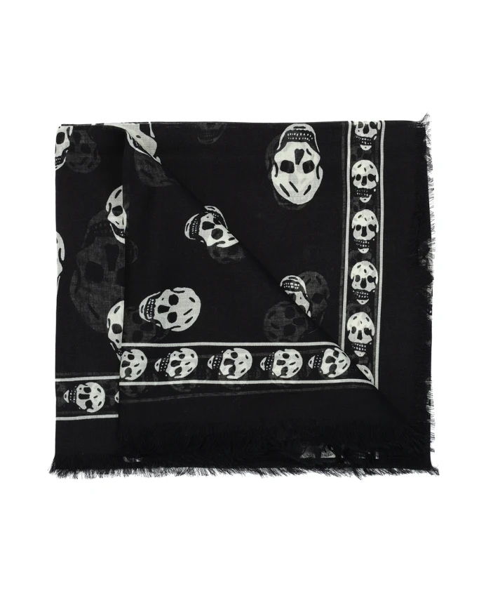 Шарф с логотипом Alexander Mcqueen, черный
Шарф с логотипом Alexander Mcqueen, черный