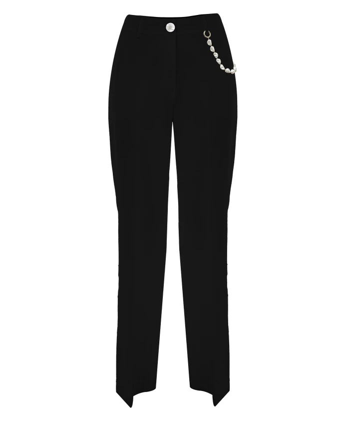 Элегантные брюки зауженного кроя Kocca, черный
Элегантные брюки зауженного кроя Kocca, черный