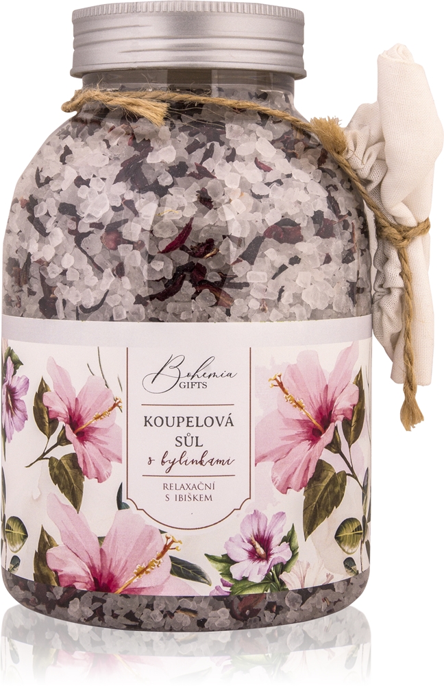Расслабляющая соль для ванн Bohemia natur с гибискусом Bohemia Gifts & Cosmetics, 1200 гр
Расслабляющая соль для ванн Bohemia natur с гибискусом Bohemia Gifts & Cosmetics, 1200 гр