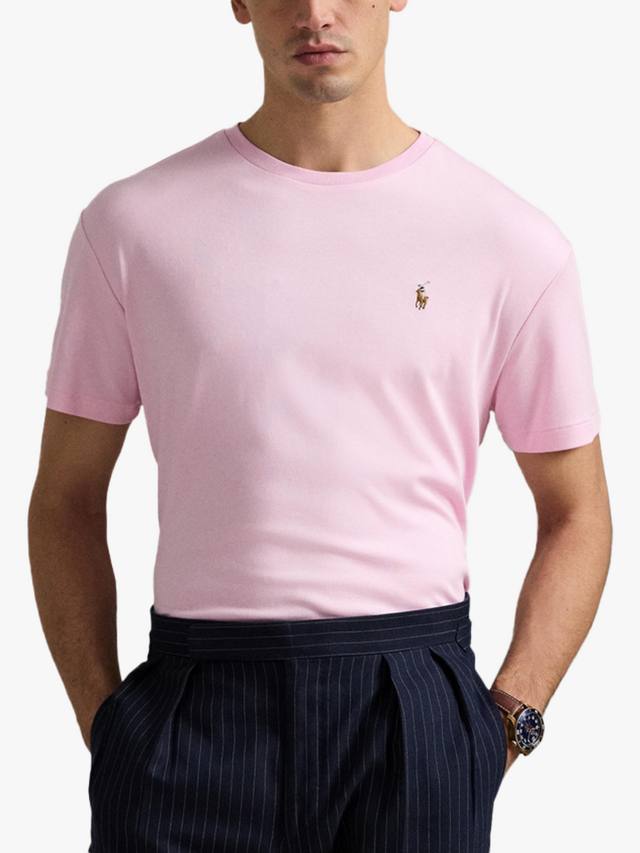 Футболка с логотипом polo cotton custom slim fit с коротким рукавом и логотипом на заказ Ralph Lauren, цвет Carmel Pink
Футболка с логотипом polo cotton custom slim fit с коротким рукавом и логотипом на заказ Ralph Lauren, цвет Carmel Pink