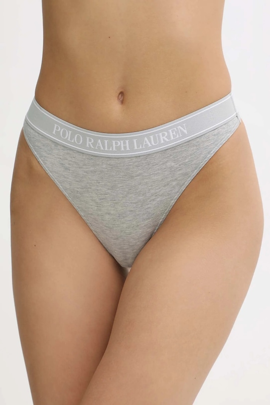 Стринги Polo Ralph Lauren, серый
Стринги Polo Ralph Lauren, серый