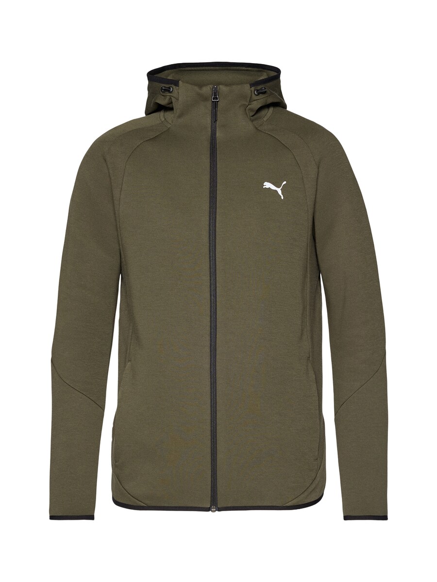 Спортивная толстовка с капюшоном на молнии PUMA Evostripe, темно-зеленый
Спортивная толстовка с капюшоном на молнии PUMA Evostripe, темно-зеленый