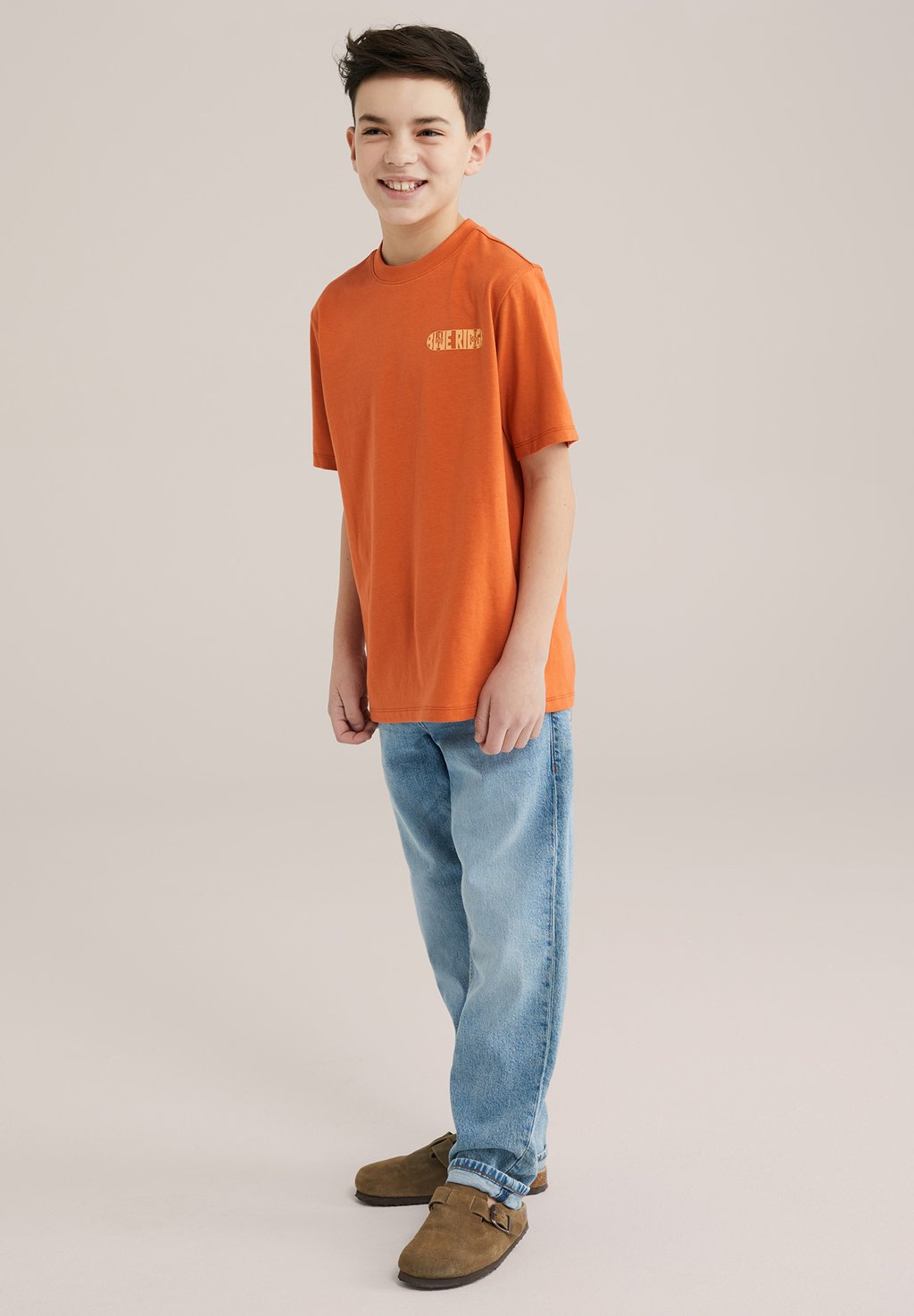 Футболка с принтом BLUE RIDGE WE Fashion, черный 
Футболка с принтом BLUE RIDGE WE Fashion, черный