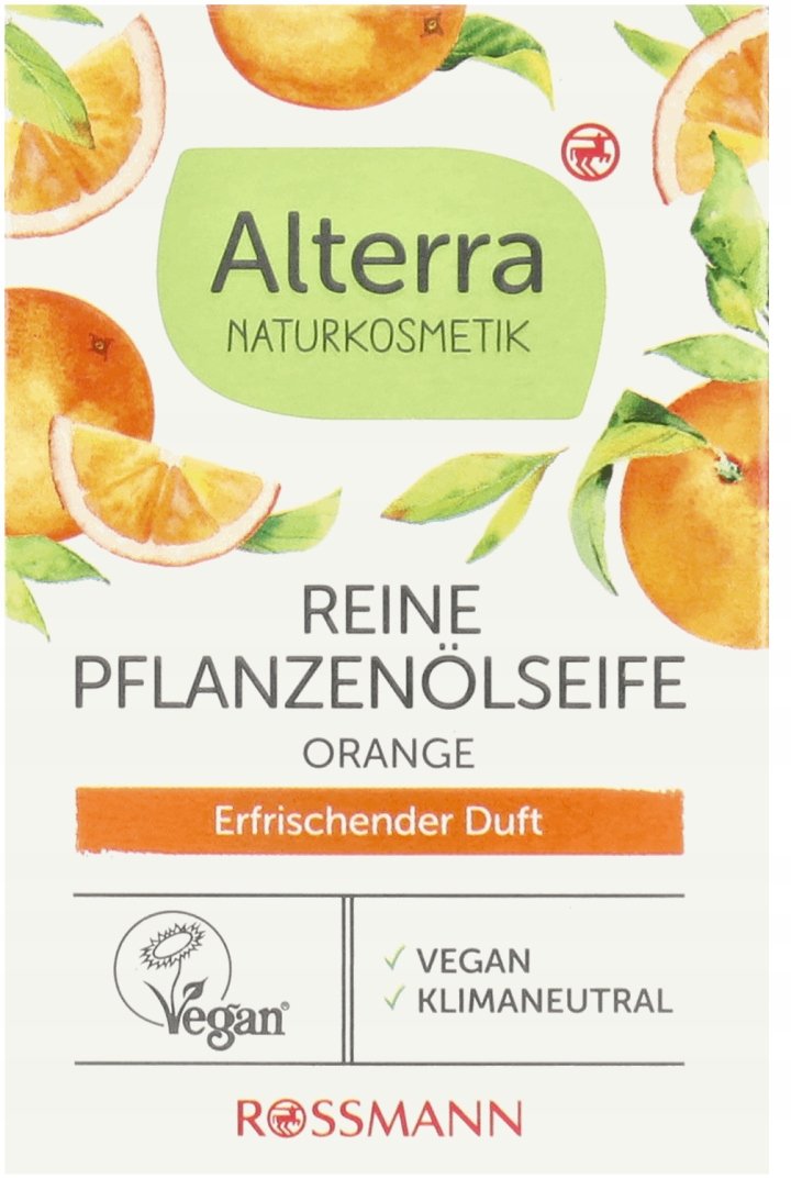 Натуральное растительное мыло Alterra с апельсином
Натуральное растительное мыло Alterra с апельсином