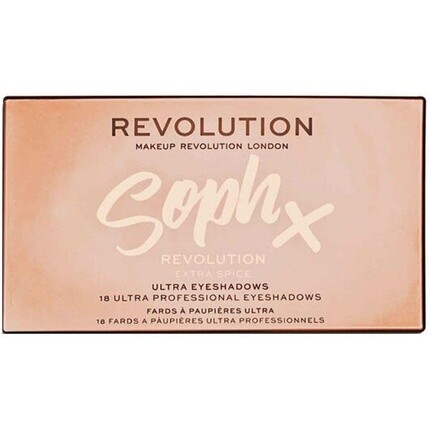 Палитра теней для век Revolution Sophx Extra Spice 18 x 0,8 г, Makeup Revolution
Палитра теней для век Revolution Sophx Extra Spice 18 x 0,8 г, Makeup Revolution