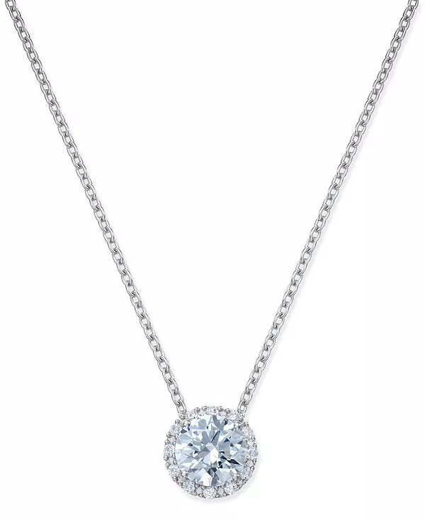 Ожерелье с подвеской-ореолом из кубического циркония из стерлингового серебра Arabella, silver
Ожерелье с подвеской-ореолом из кубического циркония из стерлингового серебра Arabella, silver