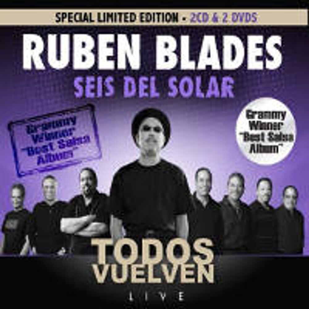 Диск CD Todos Vuelven - Rubén Blades, Seis Del Solar
Диск CD Todos Vuelven - Rubén Blades, Seis Del Solar
