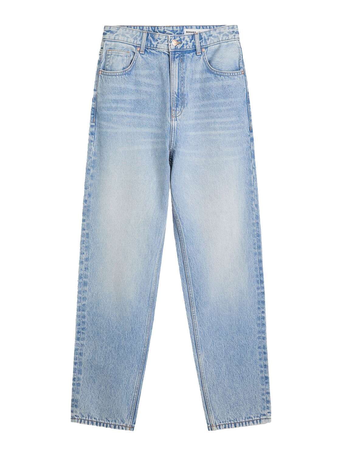 Bershka Джинсы свободного кроя в синем дениме
Bershka Джинсы свободного кроя в синем дениме