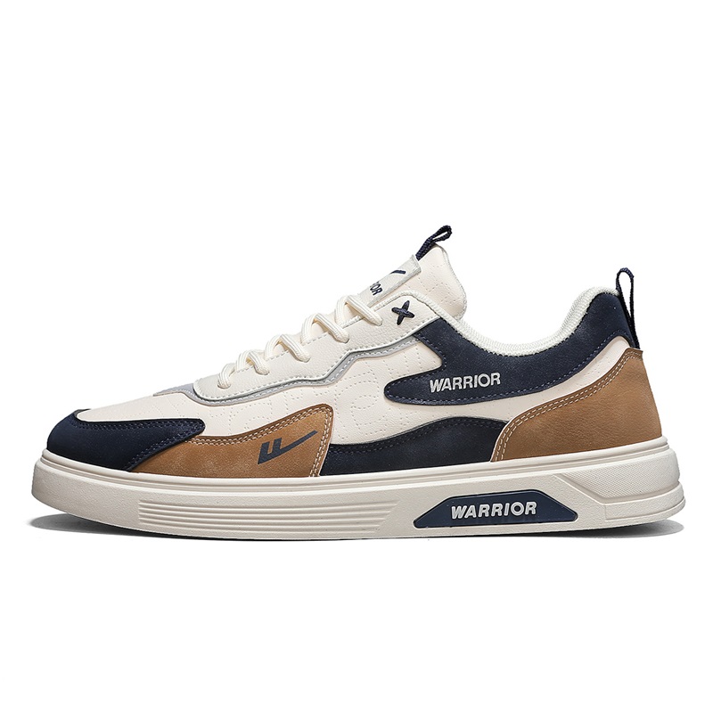 WARRIOR Легкие, дышащие, нескользящие низкие кроссовки для скейтбординга Coverage, мужские, бежевые, коричневые, синие 
WARRIOR Легкие, дышащие, нескользящие низкие кроссовки для скейтбординга Coverage, мужские, бежевые, коричневые, синие