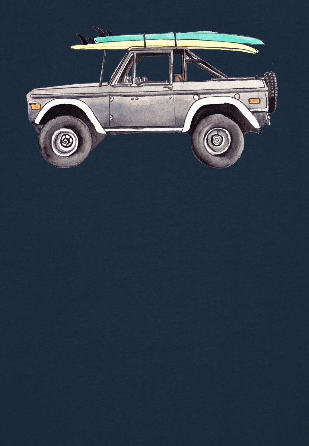 Футболка с принтом SURF PICKUP watapparel, темно-синий
Футболка с принтом SURF PICKUP watapparel, темно-синий