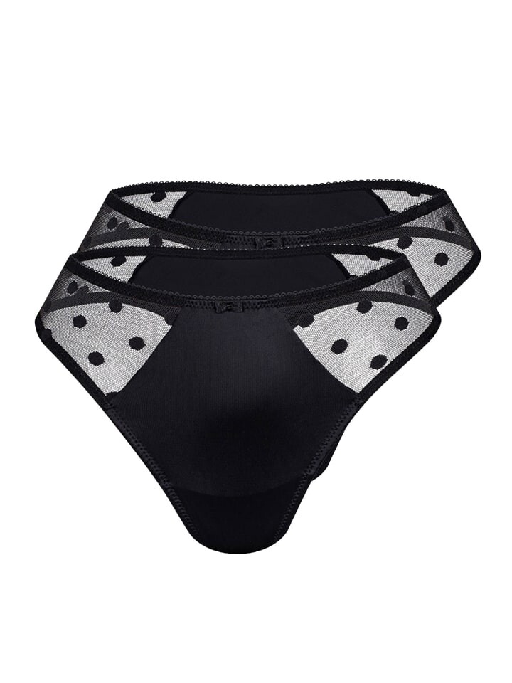 Стринги Sassa 2er Pack, черный
Стринги Sassa 2er Pack, черный