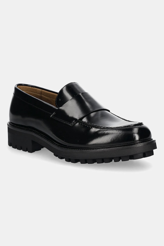 Кожаные мокасины MOCCASIN W/ BAND Calvin Klein, черный 
Кожаные мокасины MOCCASIN W/ BAND Calvin Klein, черный